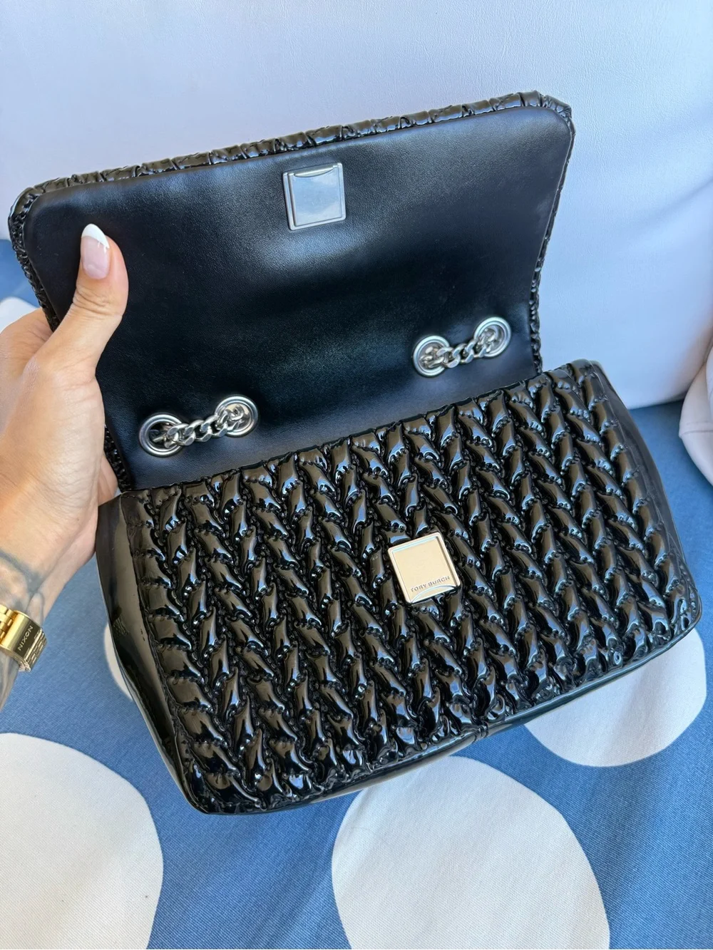 Tory Burch Kira Ruched Convertible